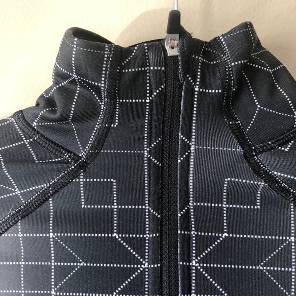 Nike | Pro Black & Yellow 1/2 Zip Pullover - Picture 3 of 6